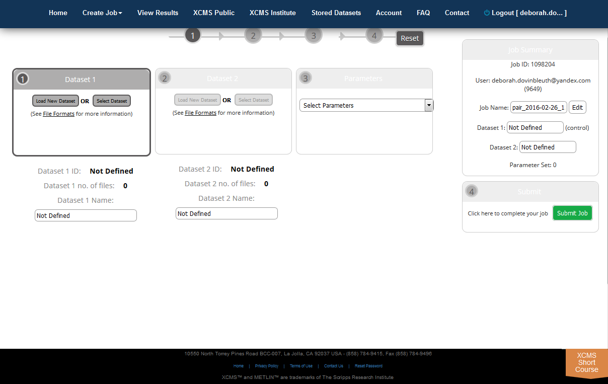 Upload dataset 1